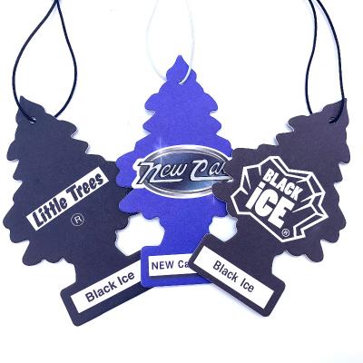 China Wholesale Fashionable Customized Hanging Paper Logo 10X10 Trees Small Or 7X12cm Custom Car Air Fresheners With Own Logo for sale