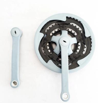 China Cotterless bike crank and sprocket sets bike cotterless bike parts or accessories hole for sale