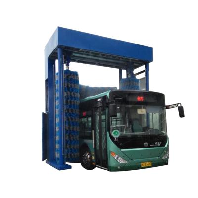 China Truck Bus Wasysteem met mobiele wasborstels 12 ml/bus Te koop