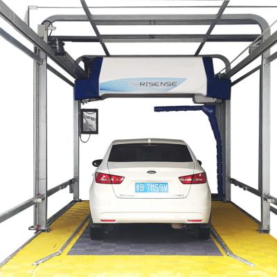 China Hot-dip Galvanized Touchless Car Wash Machine with Built-in Quick Air Drying System for sale