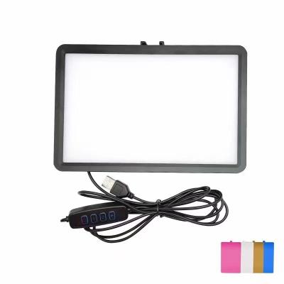 China PORTABLE Studio Video Light RGB LED Professional Remote Control Photography Lighting Professional Fill Lamp Movie Light for sale