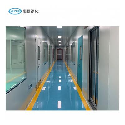 China Industrial Flexible Open Sandwich Panel Airshower Clean Room Powder Dust Collector Clean Room for sale