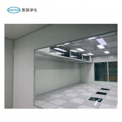 China Industrial Custom Design Windows Staiess Steel Cleanroom Door Flexible Opening Modular Cleanroom for sale