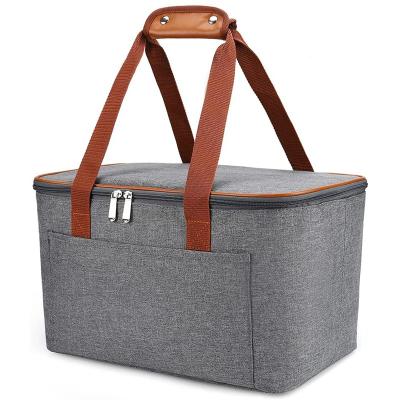 China New Arrival Waterproof Lunch Tote Bag Portable School Thermal Insulated Waterproof Outdoor Lunch Cooler Bag Large Capacity Picnic Bags for sale