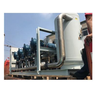 China High Quality Cold Storage Screw Compressor Open Type Refrigeration Condensing Unit Rallel For Cold Storage for sale