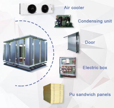 China Large Size Cold Room Cold Room Equipment Cold Storage Refrigeration Unit for sale