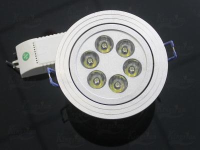 Chine faisceau, CE et RoHS lumineux superbes d'étroit de Downlights 30°/45°/60° de plafond de 6W LED à vendre