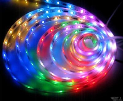 China 24 Watt RGB Digital LED Strip Lighting SMD5050 DV12V / DC24V With 150leds for sale