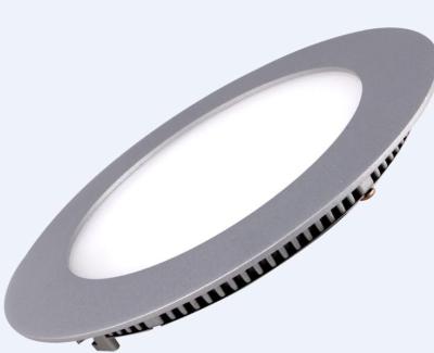 China Aluminum Ultra Thin 15 Watt R8 Round LED Panel Light CE ROHS Approved for sale