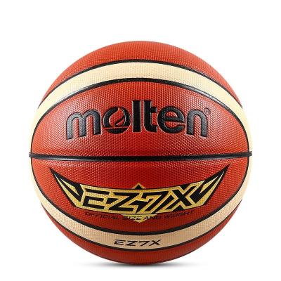 China Basketball training and pratice High-quality Wear Resistant Material Glow In Dark Cheap Price Rubber Basketball for sale