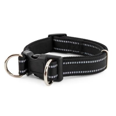 China Luxury Pet D Buckle Collar Pet Collar Durable Adjustable Nylon Convenient Thoughtful Double Pet Collar for sale