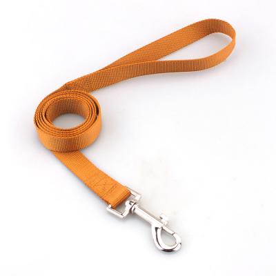 China Custom Colorful New Eco-friendly Nylon Dog Dog Leash For Small Medium Large Dog Rope Leash Hook for sale