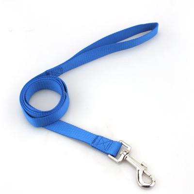 China Custom Color Imitation Candy Leash Nylon Personalized Pet Handle Polyester Dog Leash Pet Supplies for sale