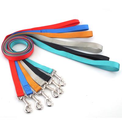 China Customized Customized Solid Color Nylon Pet Dog Leash Wholesale Waterproof Dog Leash for sale