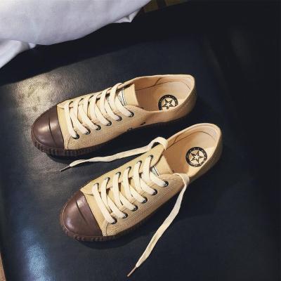 China Fashion\Comfortable\Durable Most Popular Fashion Sneakers Mens Canvas Shoes Rubber Sole Unisex Casual Shoes for sale