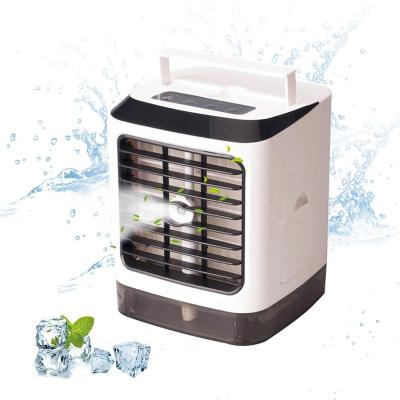 China Portable Hotel Air Conditioner 3 in 1 Mini Personal Air Cooler Humidifier Purifier and Evaporative Desk Fan for sale