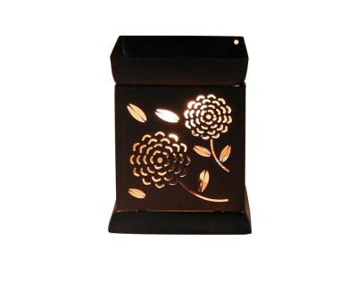 China Home Department Hotel Yoga Gym Electric Wax Melts Sunflower Design Essential Oil Burner Fragrance Warmer Oil Burner for sale