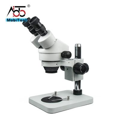 China Industrial Continuous Phone Repair Zoom Magnification Stereoscopic Microscope For Micro Welding MY-745PSB for sale