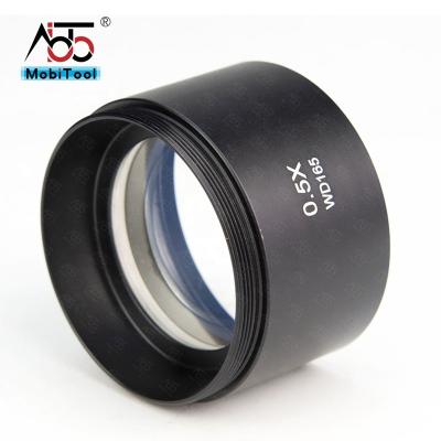 China Super Accessories Barlow Lens WD165 Widefield Microscope Objective 0.5X WD165 for sale