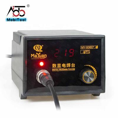 China Mayuan MY-936D+ Upgraded Core Stage Contral Digital Electric Soldering Iron Integrated Heating Station MY-936D+ for sale