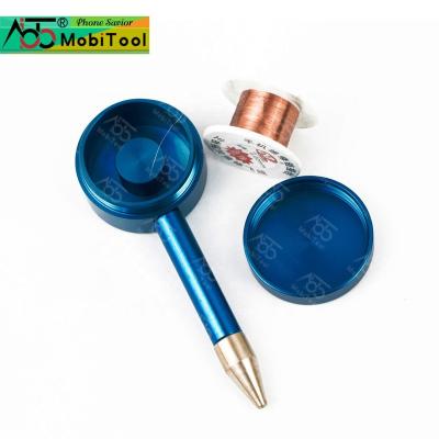 China Mobile Phones Effortless Pull Wire, Mayuan Alloy Handle PCB Board Soldering Repair Tool with 0.02mm 50m Jump Wire for sale