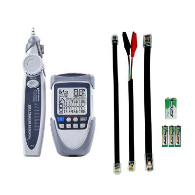 China LCD Display Telephone Wiring Tracker Network Lan Cable Tester For Network Diagnose Repair ET612/ET613 for sale