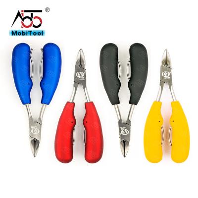 China 130mm CR-V Grade High Precision Premium Alloy Steel Weld End Cut Off Pliers for sale