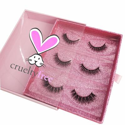 China Long Lasting Real Mink 3d Mink Eyelashes 3d Mink Full Strip Lashes Vendor Lashes Short Natural Mink Eyelashes Vendor Cruelty Free Vegan Eyelashes Fakelashes for sale