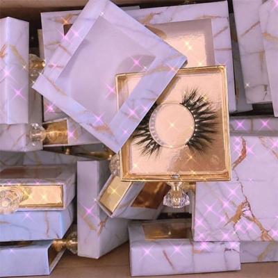 China Custom soft fluffy tapered soft handmade 3d mink false eyelashes lashes mink eyelash seller with custom packaging for sale