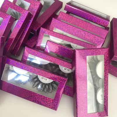 China Custom Box Lasting 100% Real 3d Mink Eyelashes Private Label 3d Mink Eyelashes Best Seller Eyelash Packaging Box 25mm Mink Lashes Lash Vendor for sale