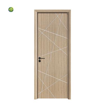 China Modern Design Cheap And High Quality Modern Anti Termite Living Room Wpc PVC Door for sale