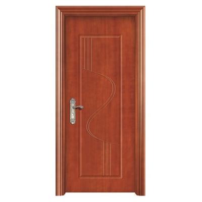 China Modern Easy Installation Wpc Villa Door Designs PVC House Doors for sale