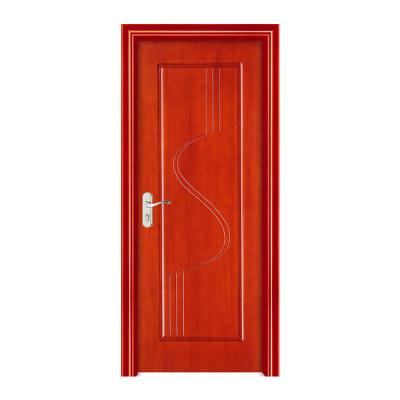 China Modern Utility Long Weather Exterior Door Wooden Pvc Waterproof Door For Beach for sale