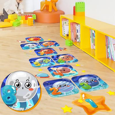 China Cute WALL STICKER Kids Decorative Stickers Cartoon Character Floor Stickers For Baby Room Decoration for sale