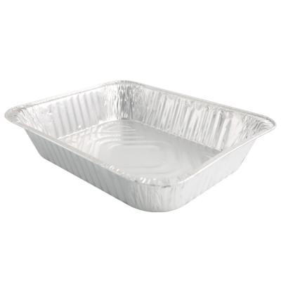 China Aluminum Foil Container Half Size Aluminum Casserole Steamer Tabletop Foil Microwavable 30 Deep Casserole 9 x 13 s for sale