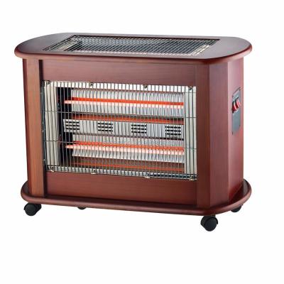 China 2018 Hot Selling Hotel Quartz Wood Heater Three Faces Big Size for sale