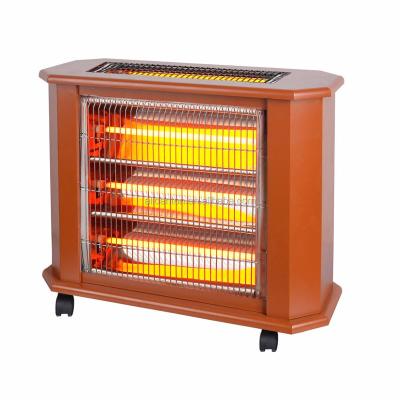 China 2021 Outdoor Hot Selling Quartz Wood Heater Two Faces for sale