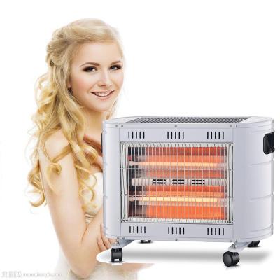 China Outdoor 1500 Watt Quartz Infrared Space Heater With Energy Efficient And Quiet Wheels for sale