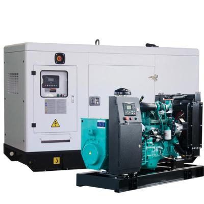 China Hot Sale 60kva 48kw Soundproof Diesel Generator Power By Cummins Engine 4BTA3.9-G2 JTC-60GF for sale