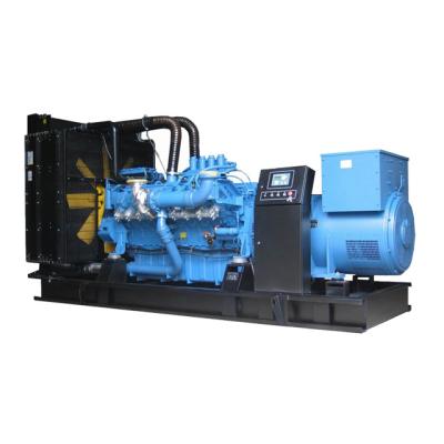 China 750kva 600kw 50hz Industrial 60hz Power Station Containerized 12V2000G65 Germany MTU Silent Silent Diesel Generator Price JTM-750GF for sale