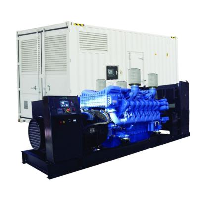 China 50Hz Diesel Generator MTU Diesel Engine 16V2000G25 1000kva 800kw Main Power JTM-1000GF for sale