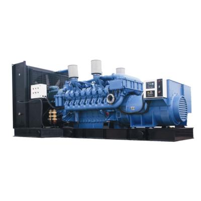 China Low Fuel Consumption 50hz/60hz Power By MTU Engine 16V2000G65 Silent Diesel Generator Set Price 800kw 1000kva 1100kva JTM-1100GF for sale