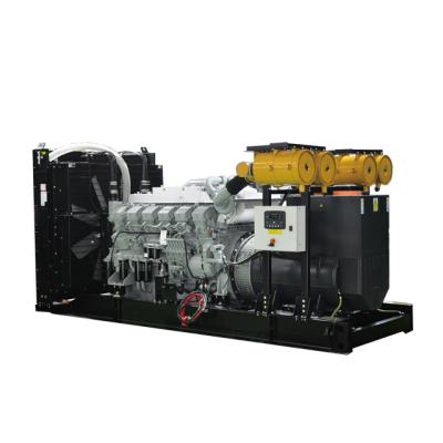 China 1250kva 1000kw 50hz 60hz Mitsubishi S12R-PTA-C Power Plant Industrial Soundproof Silent Diesel Generator Price JTSM-1250GF for sale