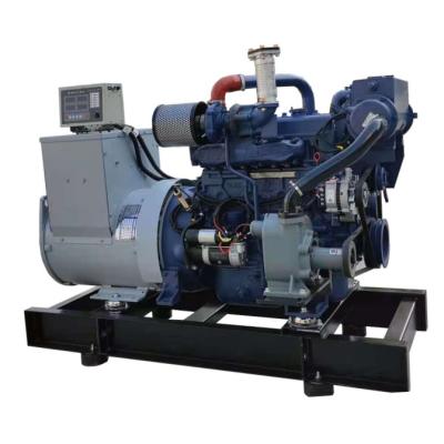 China 40kw 3 Phase Switchable Boat Diesel Generator With Wechai Marine Diesel Generator 50kva JTWP-50GM for sale