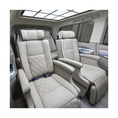 China Vito Auto Seat Luxurious Three People Electric Adjustable Car Chairs Leather For MPV Van for sale