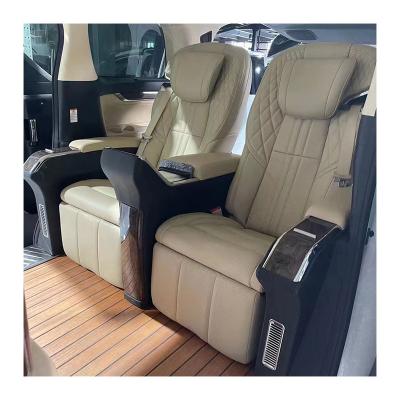 China Vito Auto Seat Car Electric Adjustable Luxurious Leather Seat For MPV With Massage Fan for sale