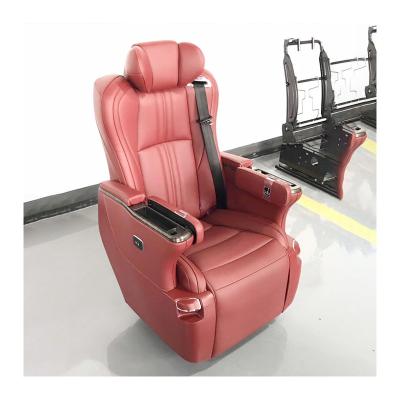 China Adjustable Leather Car Power Chair Steel Frame For Modified Automotive Benz SUV for sale