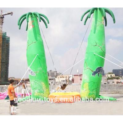 China Widely used huge palm tree shape inflatable inflatable balloon tree/outdoor advertising display explosion plant for decoration for sale