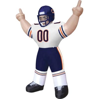 China Hot Selling Eco-friendly Custom Made Giant NFL Bubba Player For Advertising Inflatable / Inflatable Soccer Player for sale