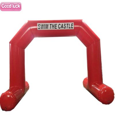 China Events Race Inflatable Airtight Arch Floating On Water For Sport Event Seal Air Entrance Door For Outdoor River Advertising for sale